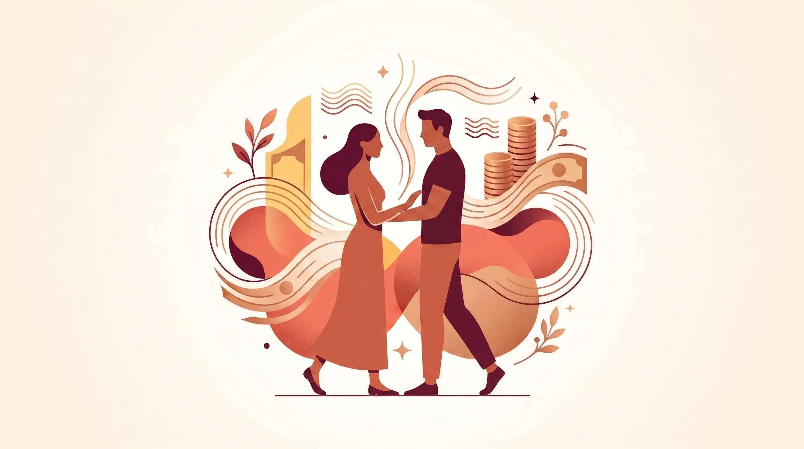 Ilustração do curso Comunicação, Sexo e Dinheiro