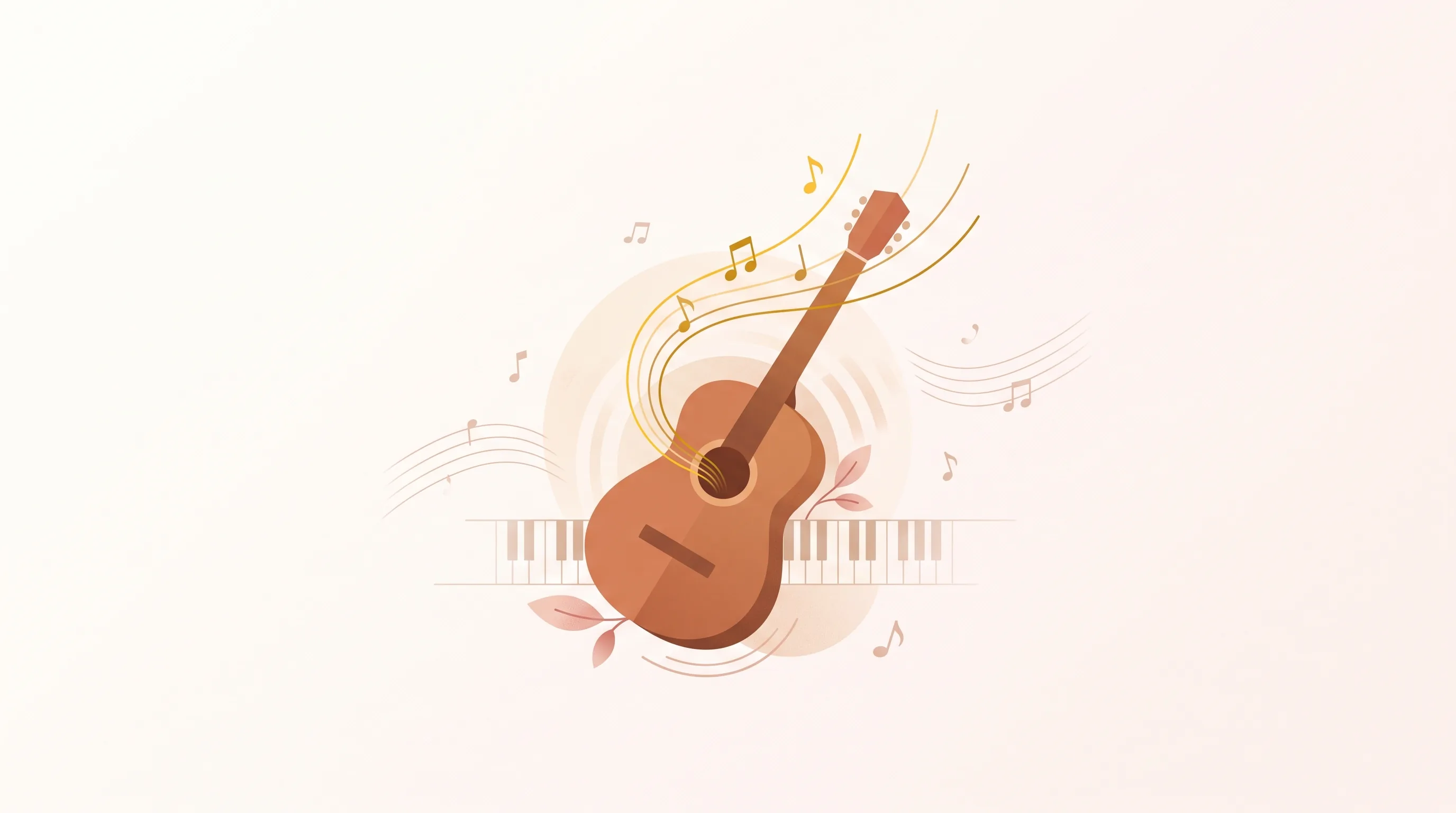 Ilustração do curso Escola de Música